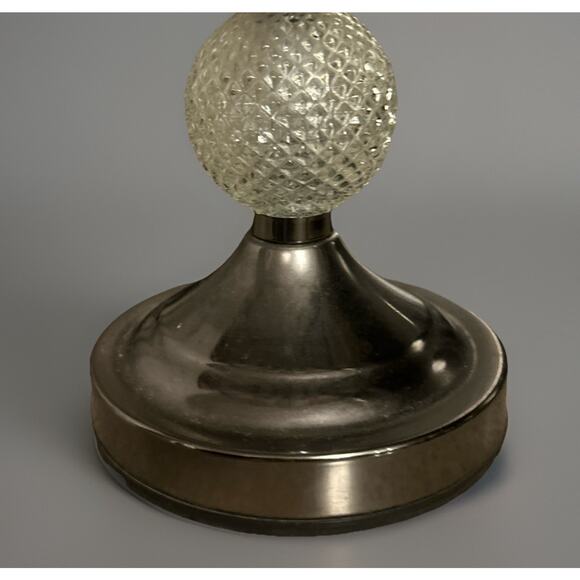 Rare Vintage 23" Tall BETTY BOOP USA BIKINI Glass Panel Table Lamp 3 Way Touch - Picture 3 of 8